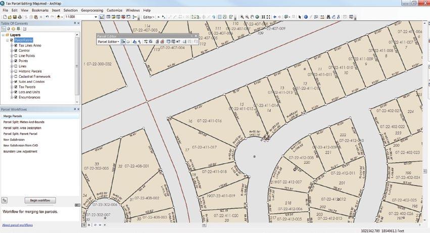 Solutions That Solve Real Problems ArcGIS for Land Records COTS apps speed department work and increase efficiency where you need it most.