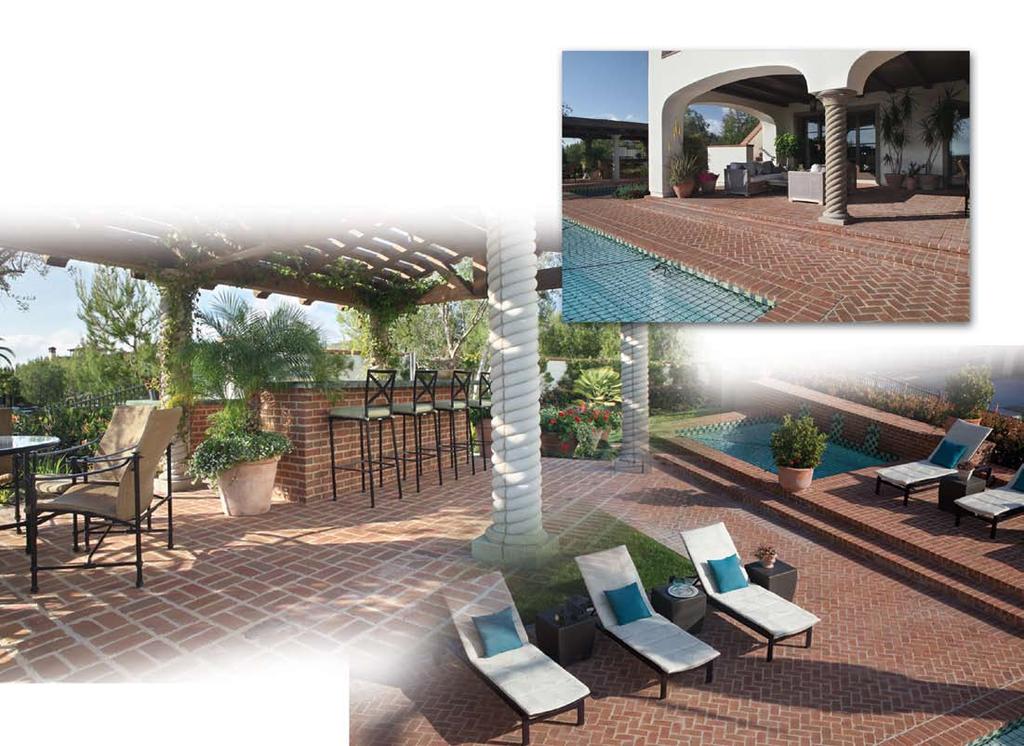 Genuine Clay Pavers Whether your project includes a brick patio, walkway, driveway, or even an entire streetscape,