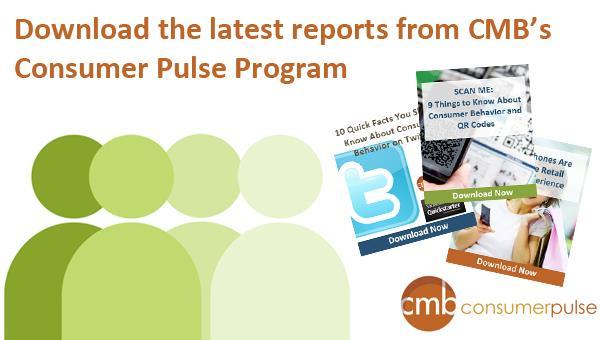 About this study Independent Research: Conducted through the CMB Consumer Pulse Audience: Data collected through research panel Research Now, from 2,000 consumers, age 18+ in the United States who