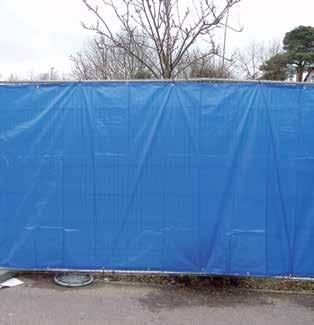EconaTarp An extremely light, flexible and cost effective woven tarpaulin ideal for temporary protection.