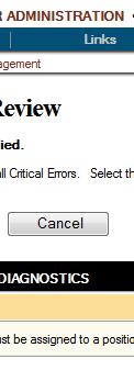 If the What-If requires an adjustment, select the Cancel button and return to the What-If management screen to make necessary changes.