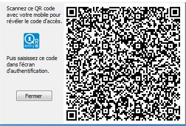 Smartphone authentication Evidian IAM Suite allows an employee to authenticate him/herself using a QR code via their smartphone.