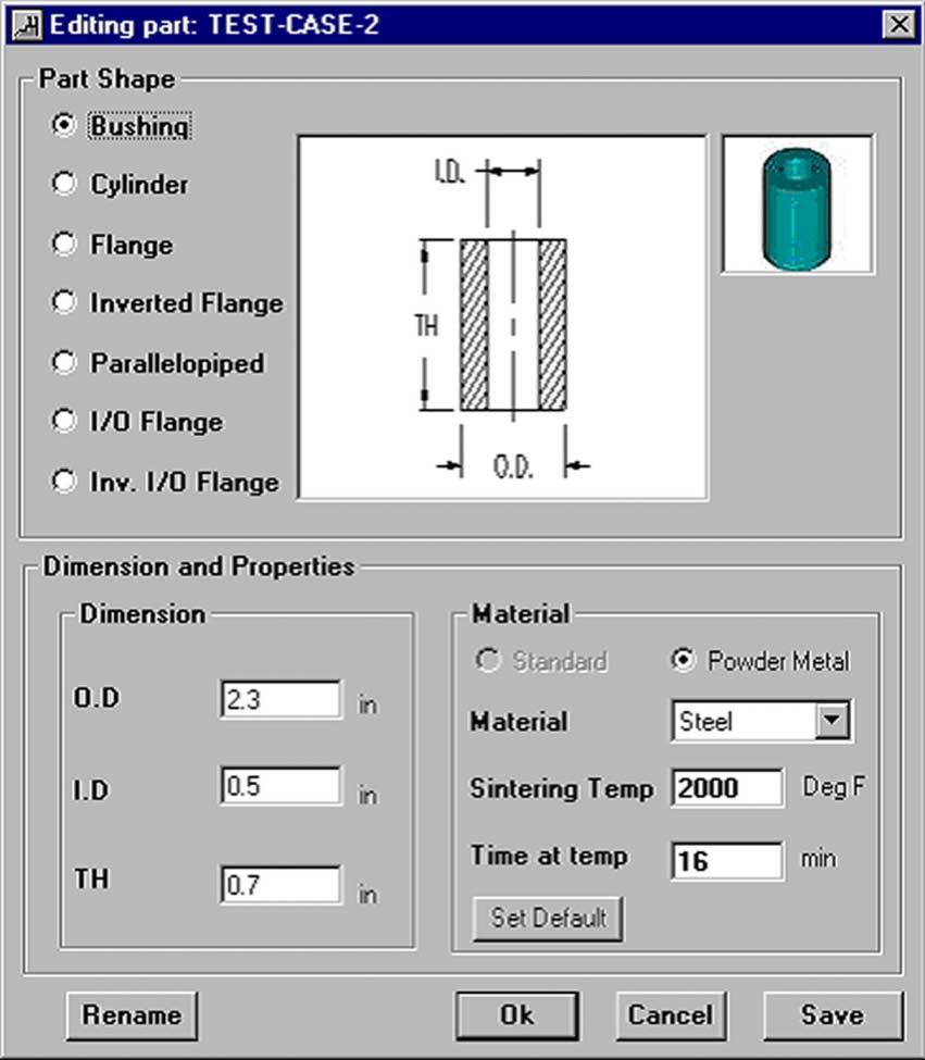 4 To draw a comparison between manual calculations and FurnXpert, the software program was used to analyze the same sintering furnace.