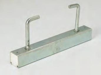 Fig. B2503 - Heavy Duty Spot Insert Standard Finish: Electro-Galvanized Function: Designed to be embedded in concrete where heavy loads are required in curtain wall applications.