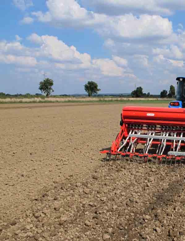 CEREAL SEED DRILLS MECHANICAL DISTRIBUTION: EASY, STRONG &