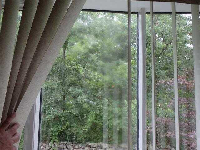 Windows: Wood double hung Basement Windows: Wood double hung, Fog/condensation