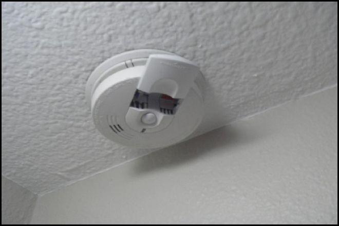 Smoke Detector 11.22. The smoke detector was missing a battery.