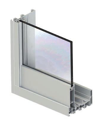 DOORS ES-2020 Sliding Glass Door The ES-2020 is an impact-rated sliding glass door with minimal sightlines.