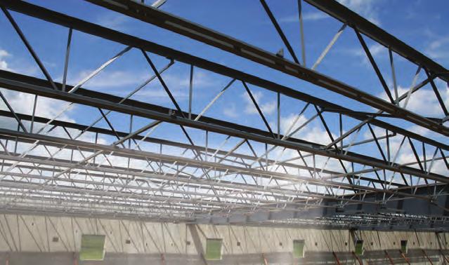 Nucor ClearBay Roof Joist System Nucor s ClearBay system provides open web joists designed to function as an integral part of the pre-engineered building.