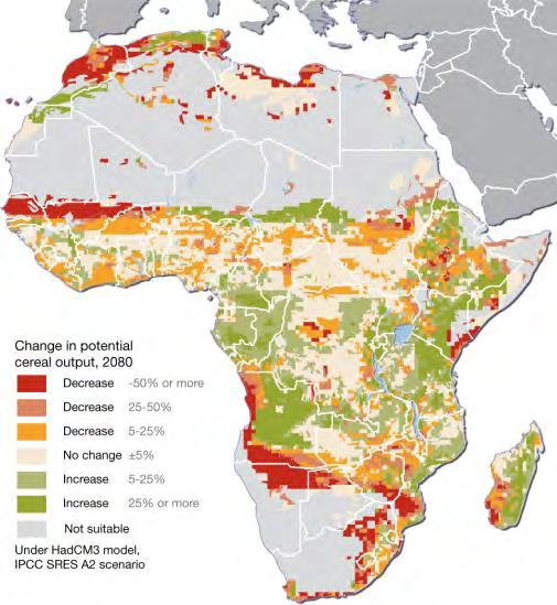 Decreases in Crop Production Source: http://maps.grida.