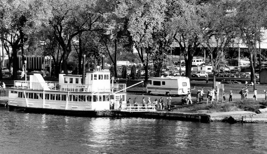 6.1 Passenger Traffic In the middle of the 19th century, riverboats provided the fastest and most comfortable, if not the safest, means of travel in the rapidly growing Midwest.