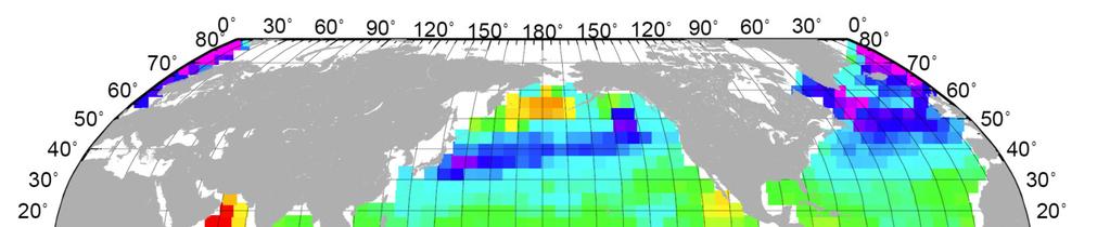 Global Oceanic CO 2 Flux High values at equator (esp.