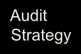 Emerging Risk Areas High Priority Risk Areas Audit Strategy Audit Plan Low Priority Risk