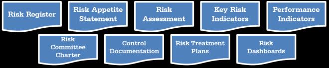 or implementing plans to respond to risks gathering information and communicating it to people in time for them to fulfill their risk management responsibilities, and (8) continuously monitoring the
