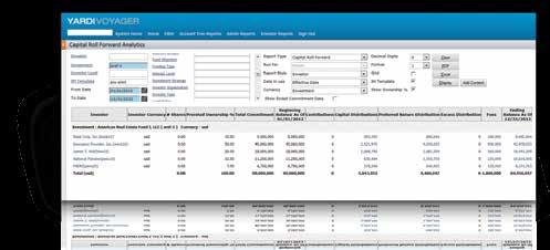 Performance Measurement Automate analysis and submission of NCREIF, IPD and GIPS performance metrics.