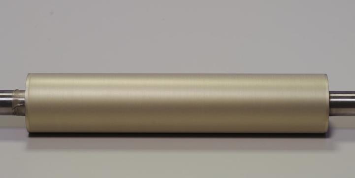 The Titanium Roller The laser treated titanium surface has proven wear resistance from printing press