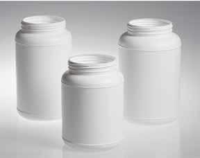 HDPE wide mouth HDPE Oblong Packers Alpha manufactures nine sizes of HDPE Wide Mouth Oblong Packers, which are typically used for pharmaceuticals, vitamins and nutritional supplements in pill or