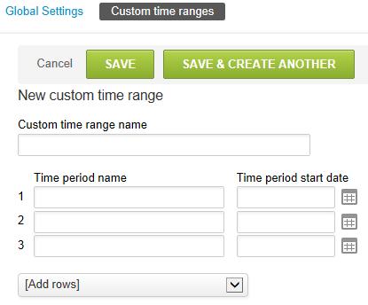 Reports 282 Custom Time Ranges OpenAir lets you create custom time ranges to use in Summary reports and in Advanced resource reports and Invoice-Income received reports.