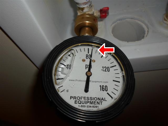 10.0 The house water pressure was excessive. Recommend further evaluation from a licensed plumber. 10.