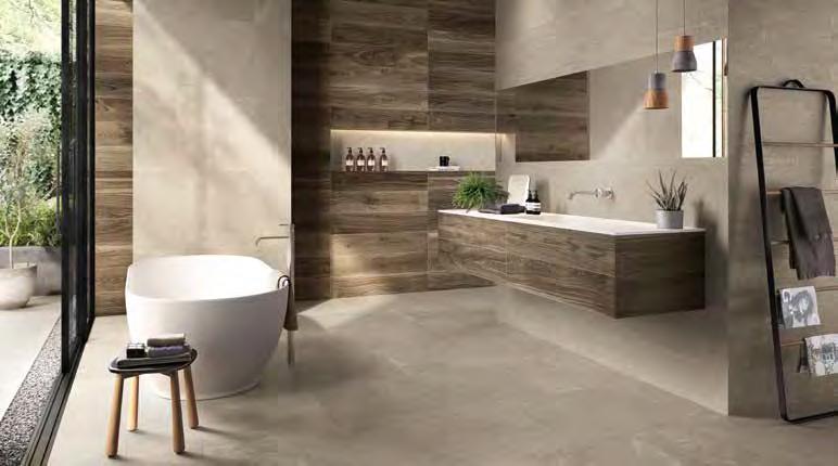 COLORED BODY PORCELAIN TILE INFORMATION TILE PERFORMANCE DATA RECOMMENDED USE Trek is recommended for indoor floors, walls, countertops, and outdoor walls in commercial and residential application.