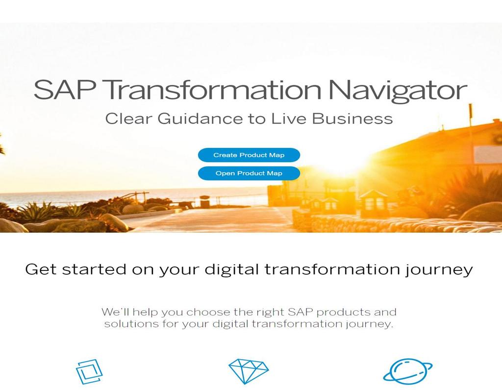 Why SAP Transformation Navigator? Motivation and Background Customer empathy delivered! This is a true example of customer empathy. I want my team to be using it straight away!