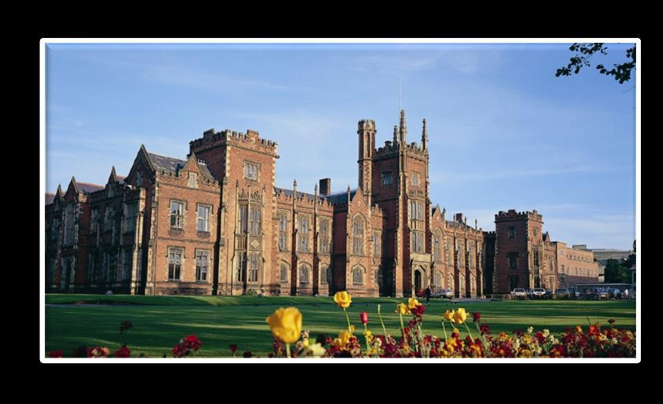 Collaboration with Queen s University, Belfast Partnership with Prof.