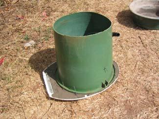 Figure 6-18: Bucket placed
