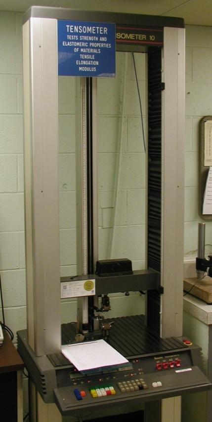 Rheometer used in the evaluation of rubber compounds.