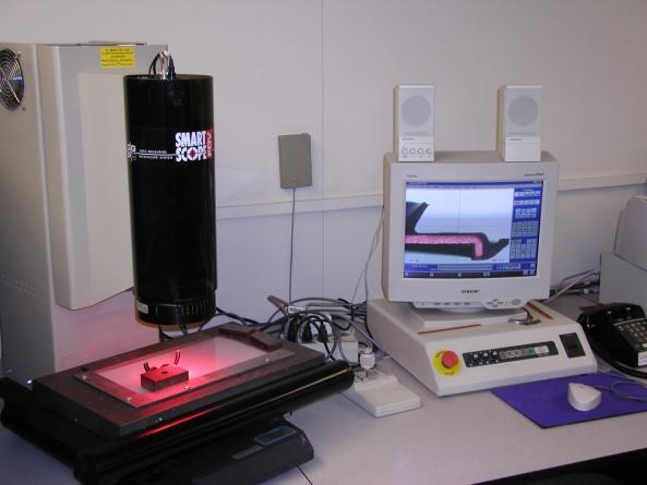 Smart Scope used in non-contact measurement of seal geometry.