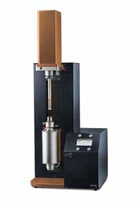 More information on page 44 The 820 Series operate in a vertical orientation, making it uniquely set up for the analysis of sintering, studies in Rate Controlled Sintering (RCS) mode and the