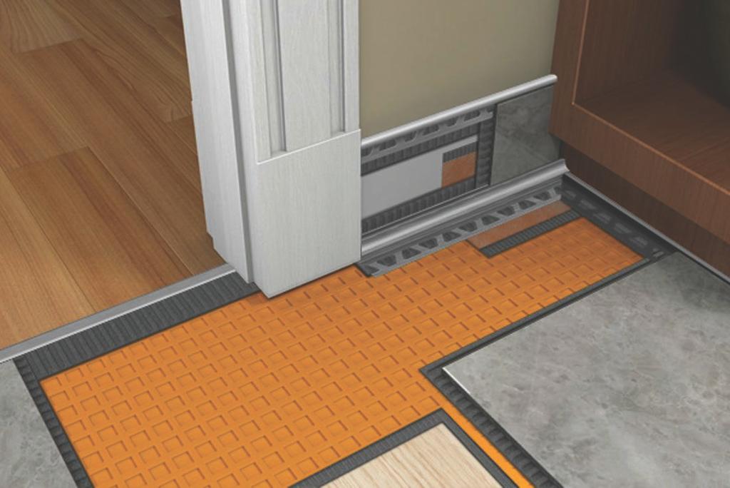 DITRA performs all these functions while still providing adequate support/load distribution for the tile covering.