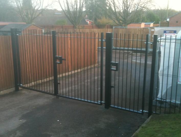 GATE PRODUCTS D & W Palisade Gates We also offer a wide range of purpose made and stock gates ranging from pedestrian access up to large
