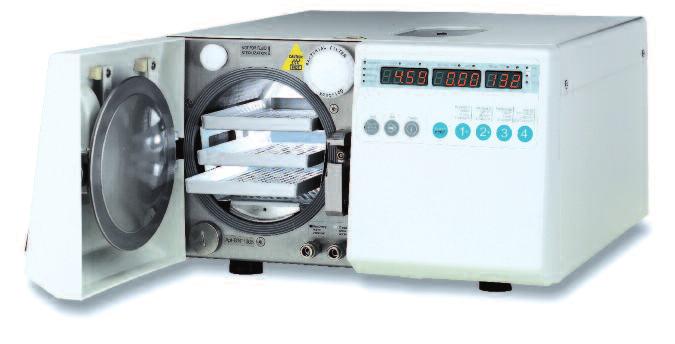 Aptica Plus B Ultra rapid sterilization systems of class B In line with the need to sterilize in a short time all surgical instrumentation, particularly the dynamic instruments, Dental X has