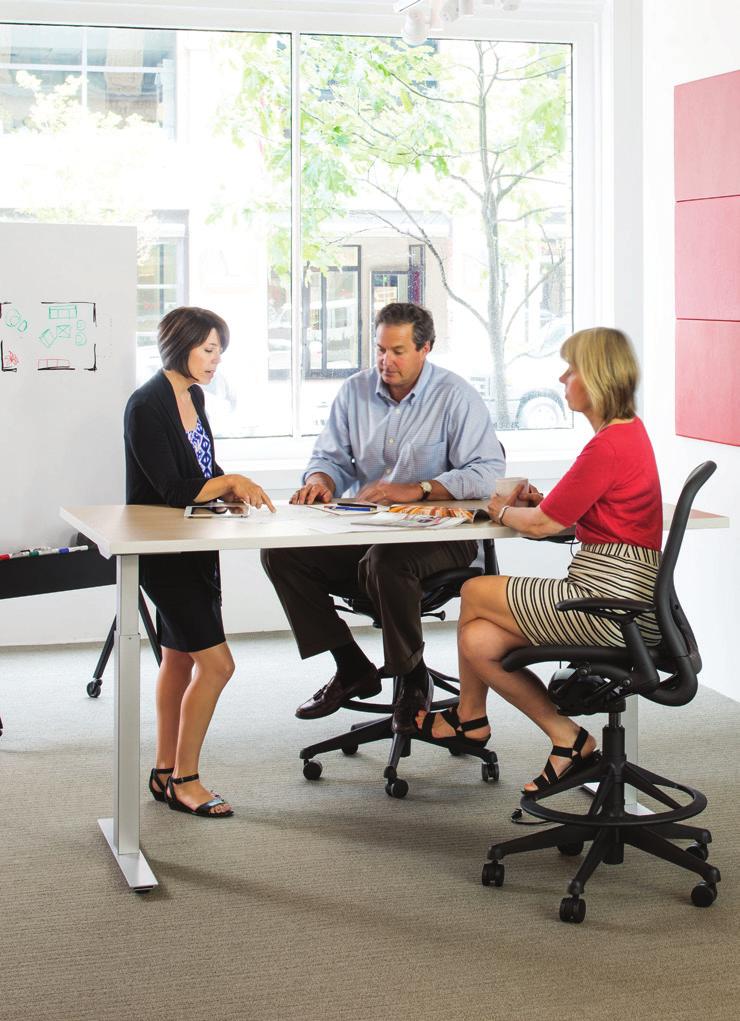 Key Benefits Universal Design Personalization Organizations today seek to create tailored, cohesive spaces that scale to meet any challenge Furnishings that let people and groups shape their work