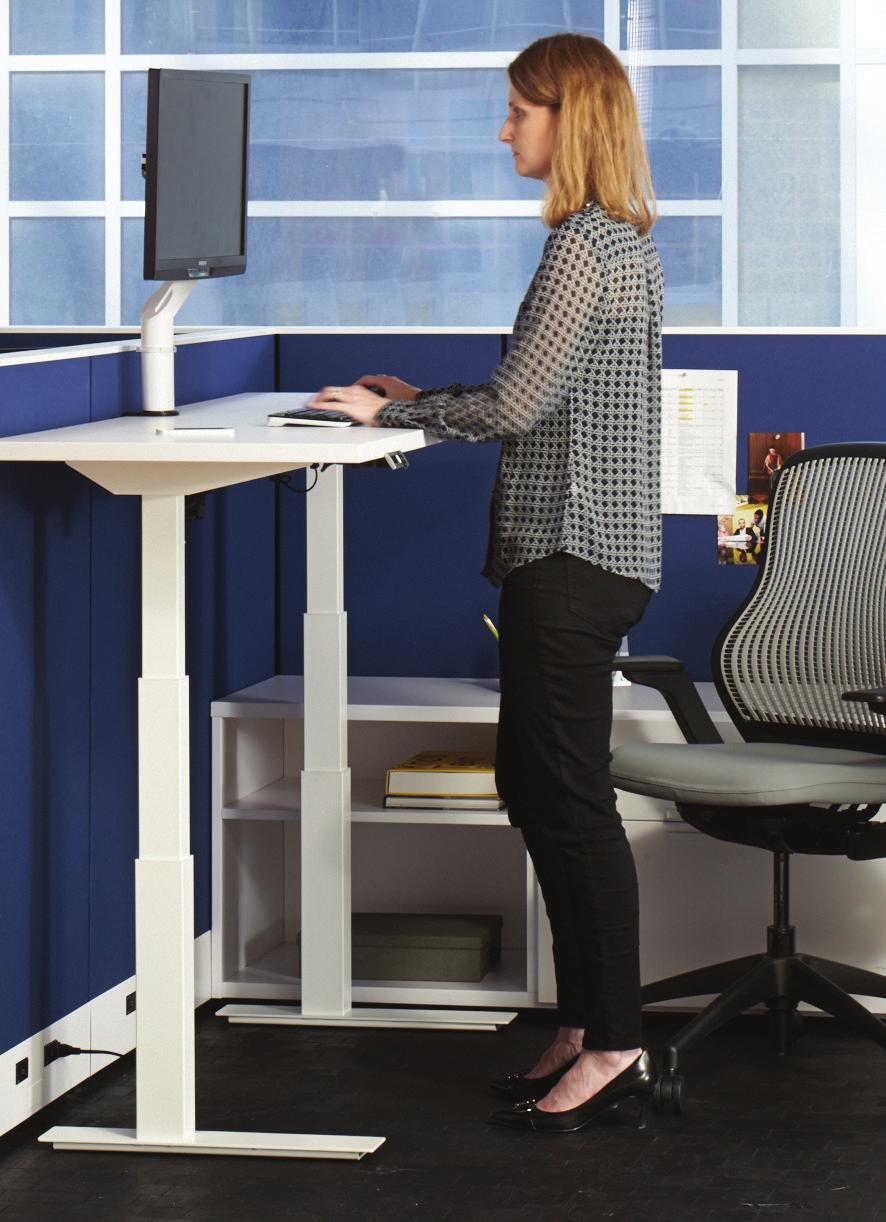 to support a variety of spaces Tone offers six different adjustability options to allow users the freedom to personalize their space Holistic Ergonomics Driven by an emphasis on the overall