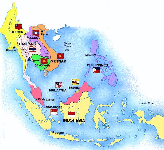 Southeast Asia Bangladesh, Cambodia, Laos, Myanmar (Burma), Thailand, Vietnam, Sri