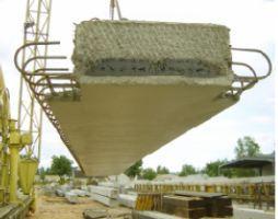 Figure 3: Poutre-Dalle Precast Girder from France (Courtesy of Federal Highway Administration) Figure 4: Model of Poutre Dalle System Minnesota PCSSS The Minnesota DOT (Mn/DOT) implemented the