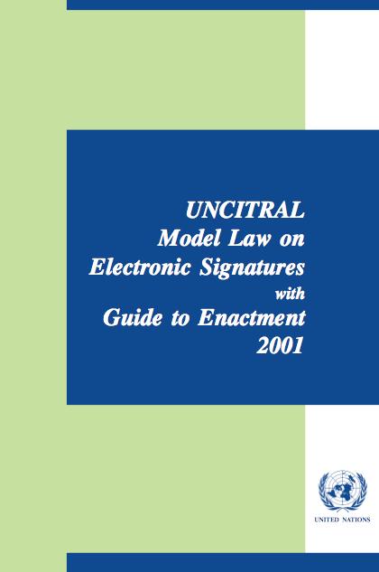 Model Law on Electronic Signatures (MLES) The Model Law on Electronic Signatures (MLES) aims at bringing additional legal certainty to the use of electronic signatures.