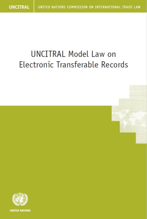Model Law on Electronic Transferable Records (MLETR) Adopted in July 2017, the MLETR legally enables the use of electronic transferable records, which are electronic equivalents of documents or