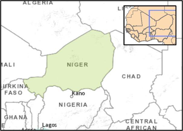 GIS Hydropower Resource Mapping Country Report for Niger 5 GENERAL INFORMATION The Republic of Niger is one of the largest countries in West Africa, but only has a population of 19 Mio inhabitants.
