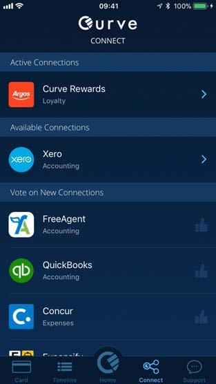 CONNECTING TO XERO WITH CURVE