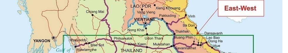integration of four Southeast Asian countries, namely: Myanmar, Thailand, Laos