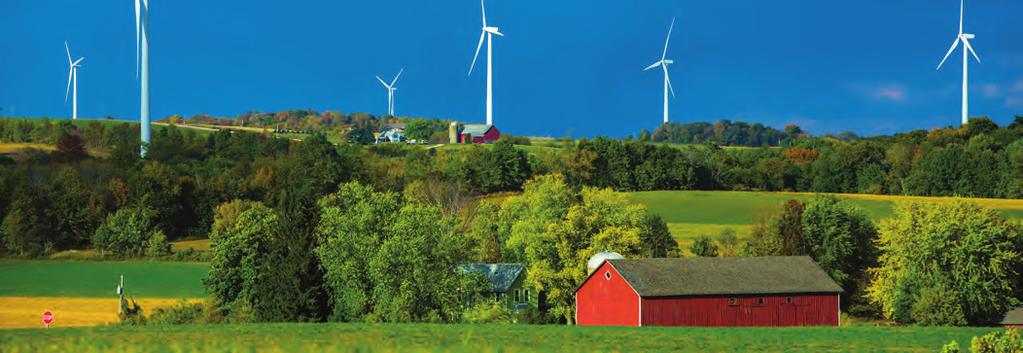 Wind energy helps our nation Butler Ridge Wind Energy Center, Wisconsin Clean, reliable and affordable wind energy Our society confronts unprecedented challenges.