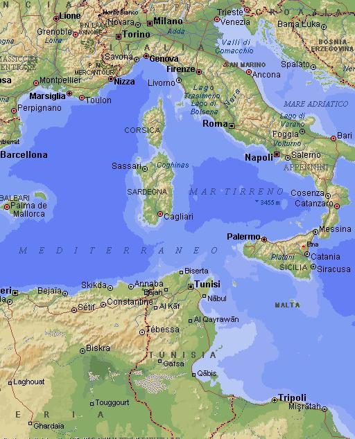 The Galsi project agreement with Snam Rete Gas The Galsi project includes the international undersea section and two Italian sections.
