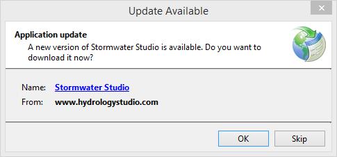 8 Hydrology Studio Click [Ok] to immediately download the update. You may then see the following screen: If so, click the "More info..." link and then click [Run anyway].