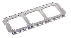 Box Mounting Bracket Increased strength and rigidity to help withstand the stress of drywall
