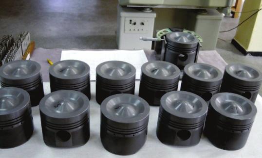 Design of Novel Composite Pistons for Diesel Engine Fig. 1.Changes of thermal expansion coefficient of raw state silumin alloy AlSi12Ni4Cu4Mg0.5CrMoWV during heating and cooling Fig. 2.