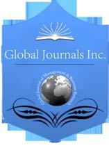 Global Journal of Management and Business Research Volume 11 Issue 5 Version 1.0 Type: Double Blind Peer Reviewed International Research Journal Publisher: Global Journals Inc.