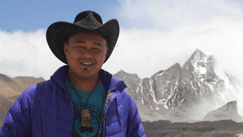 INDIA Chewang Lachenpa is the leader of the Lachen Tourism Development Committee.