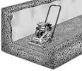 4. Installing and Compacting the Base The material for the base, or footing as it is sometimes called, should be a well-draining gravel consisting of coarse granular material.
